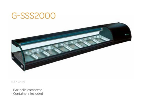 Vetrina refrigerata Forcar per Sushi TS2000